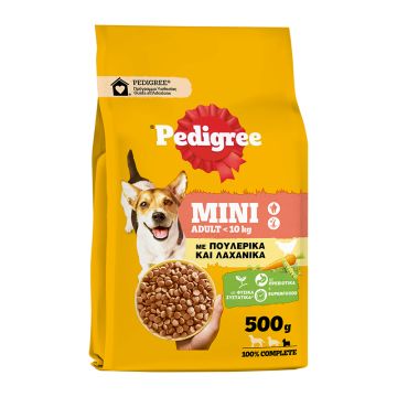 Pedigree Adult Mini Πουλερικά & Λαχανικά 500gr
