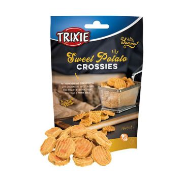 Trixie Λιχουδιά Crossies Γλυκοπατάτα Με Κοτόπουλο 100G