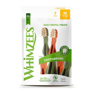 Whimzees Toothbrush Week Pack M