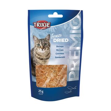 Trixie Λιχουδιά Γάτας Premio Αποξηραμένες Γαρίδες 25G
