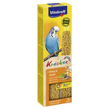 Vitakraft Kracker Με Μέλι Για Παπαγαλάκια 2Τεμ