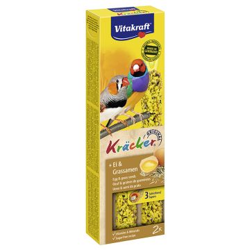 Vitakraft Kracker Με Αυγό Για Παραδείσια Πουλιά 2Tεμ