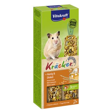 Vitakraft Kracker Για Χάμστερ Με Μέλι 2Τεμ