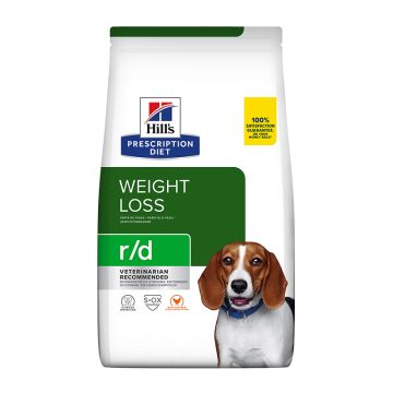 Hill's Prescription Diet r/d Weight Reduction Με Κοτόπουλο 4Kg
