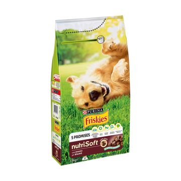 Friskies Nutri Soft Adult Με Βοδινό 1.5Kg