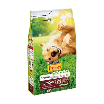 Friskies Nutri Soft Adult Με Βοδινό 3Kg