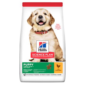 Hill's Science Plan Puppy Large Breed Με Κοτόπουλο 14.5Kg
