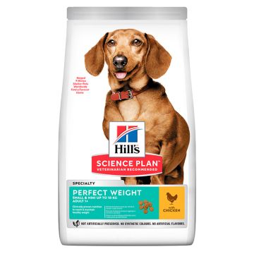 Hill's Science Plan Adult Perfect Weight Small & Mini Με Κοτόπουλο 1.5Kg