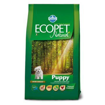 Ecopet Natural Puppy Mini Σκύλου Με Κοτόπουλο 2.5Kg