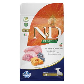 N&D Pumpkin Puppy Mini Με Αρνί, Κολοκύθα & Μύρτιλο 800G