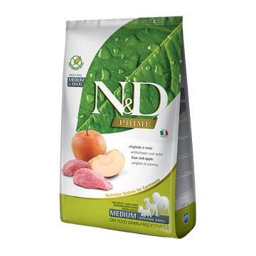 N&D Dog Prime Adult Med/Max με Αγριόχοιρο 2.5kg