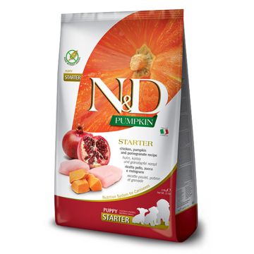 N&D Pumpkin Puppy Starter Με Κοτόπουλο & Ρόδι 2.5Kg