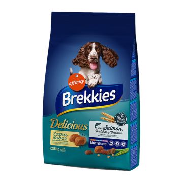 Brekkies Delicious Με Σολομό 7.25Kg
