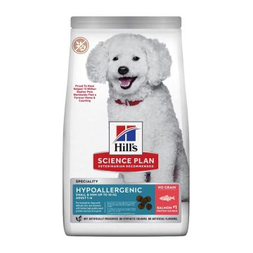 Hill's SP Adult Hypoallergenic Small & Mini Salmon 1.5kg