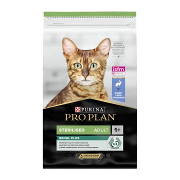 Purina Pro Plan Renal Plus Sterilised Κουνέλι 3Kg