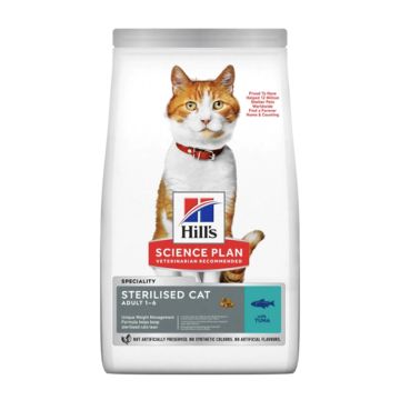 Hill's Science Plan Adult Sterilized Με Τόνο 1.5Kg