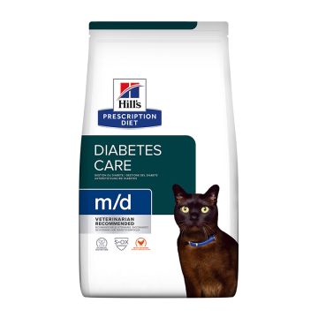 Hill's Prescription Diet m/d Diabetes/ Weight Management Με Κοτόπουλο 1.5Kg