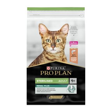 Purina Pro Plan Renal Plus Sterilised Σολομός 10Kg