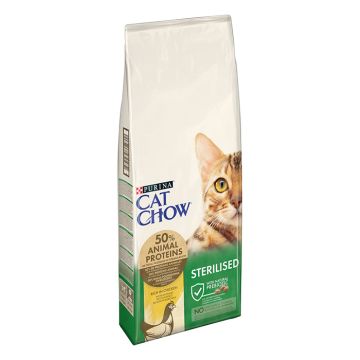 Purina Cat Chow Adult Sterilised Κοτόπουλο 15Kg