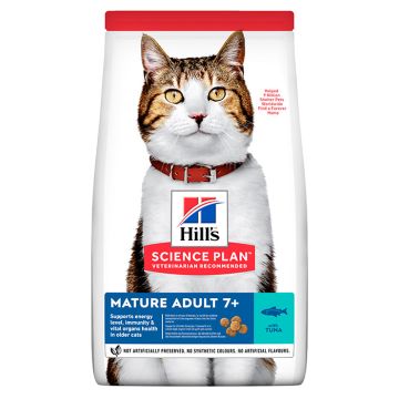 Hill's Science Plan Mature Adult Με Τόνο 1.5Kg