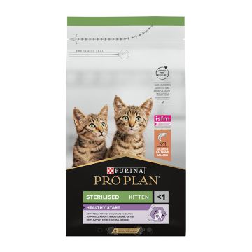 Purina Pro Plan Healthy Start Kitten Sterilised Σολομός 1.5Kg