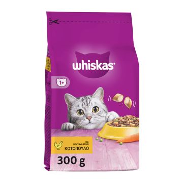 Whiskas Adult Με Κοτόπουλο 300G