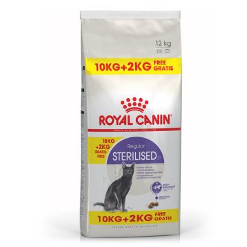 Royal Canin Sterilised 10Kg+2Kg Δώρο