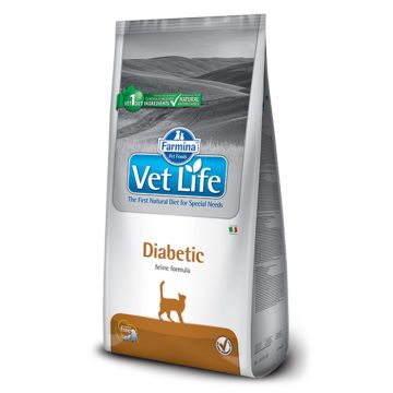 Vetlife Diabetic Γάτας Με Κοτόπουλο 2Kg