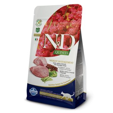 N&D Cat Quinoa Weight Management με Αρνί 1.5kg