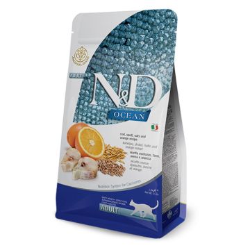 N&D Ocean Adult Με Θαλασσινά & Πορτοκάλι  1.5Kg