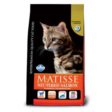 Matisse Neutered Γάτας Με Σολομό 10Kg