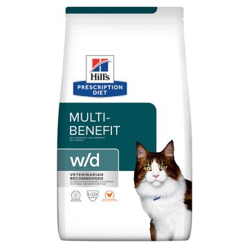 Hill's Prescription Diet w/d Multi Benefit Με Κοτόπουλο 3Kg