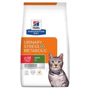 Hill's Prescription Diet c/d Urinary Stress & Metabolic Με Κοτόπουλο 3Kg