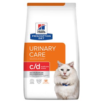 Hill's Prescription Diet c/d Urinary Stress Urinary Care Με Κοτόπουλο 3Kg