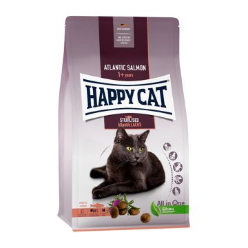 Happy Cat Supreme Sterilised Σολομός 1.3kg