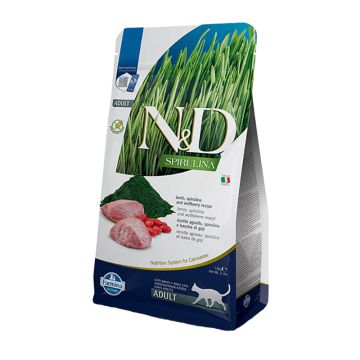 N&D Spirulina Adult με Αρνί 1.5kg