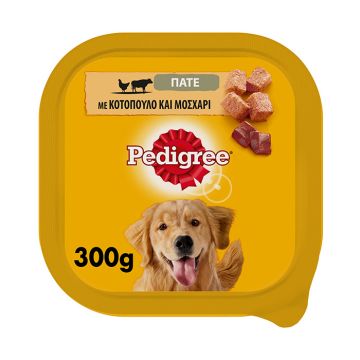 Pedigree Πατέ Με Κοτόπουλο & Μοσχάρι 300G