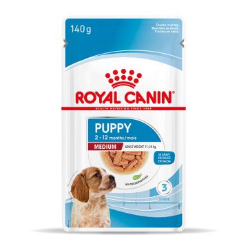 Royal Canin Medium Puppy Gravy 140G