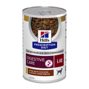 Hill's Prescription Diet i/d Stew Digestive Care Με Κοτόπουλο & Λαχανικά 354G