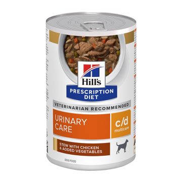 Hill's Prescription Diet c/d Urinary Stew Με Κοτόπουλο & Λαχανικά 354G