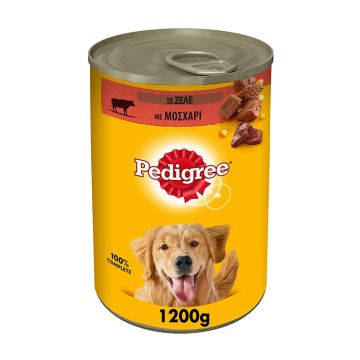 Pedigree με Μοσχάρι σε Ζελέ 1200G