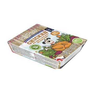 Little Big Paw Με Κοτόπουλο, Σπανάκι & Γλυκοπατάτα 390g