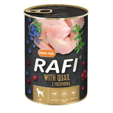 Rafi Σκύλου Πατέ Με Ορτύκι, Μύρτιλο & Κράνμπερι 400G