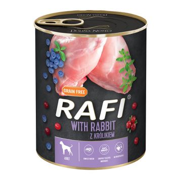 Rafi Σκύλου Πατέ Με Κουνέλι, Μύρτιλο & Κράνμπερι 800G