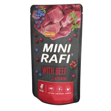 Rafi Φακελάκι Σκύλου Mini Με Βοδινό 150G