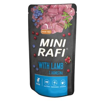 Rafi Φακελάκι Σκύλου Mini Με Αρνί 150G