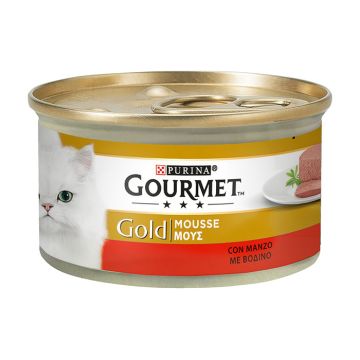 Gourmet Gold Μους Με Βοδινό 85G