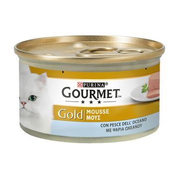 Gourmet Gold Μους Με Ψάρια Ωκεανού 85G