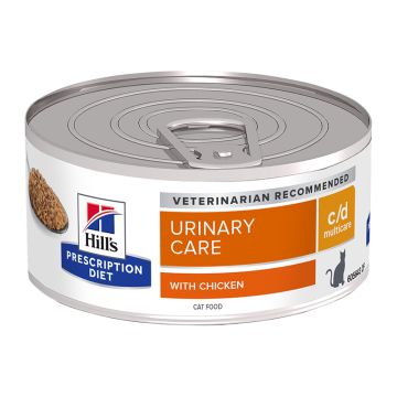 Hill's Prescription Diet c/d Multicare Urinary Care Με Κοτόπουλο 156G
