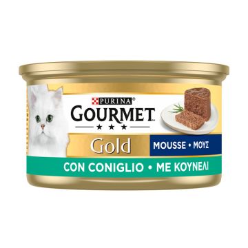 Gourmet Gold Μους Με Κουνέλι 85G